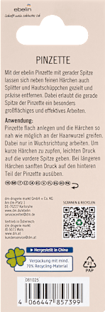 Pinzette mit gerader Spitze, 1 St