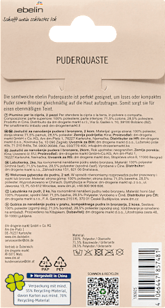Puderquaste, 2 St
