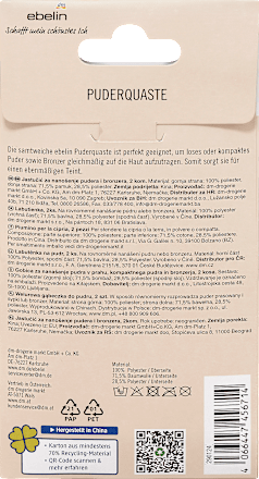 Poederdons, 2 stuks