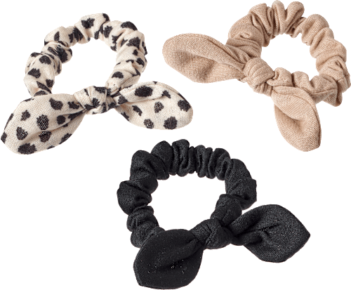 Scrunchies Schleifen, 3 St ebelin
