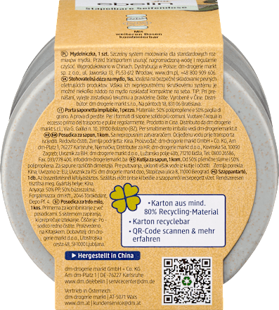 Seifendose stapelbar, Reisegröße, 1 St