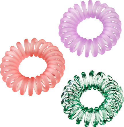 Spiralhaargummi-Set inspiriert von Disney's Arielle, 3 St ebelin