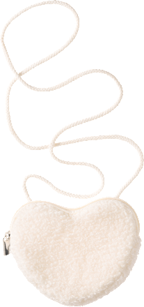 Umhängetasche mit Herz, 1 St ebelin