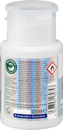 UV-nagellakremover met aceton, 125 ml