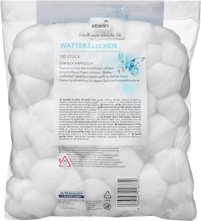 Wattebällchen, 100 St