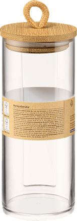 Wattepadbehälter transparent, 1 St