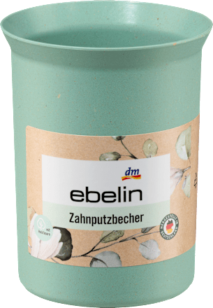 Zahnputzbecher grün, Reisegröße, 1 St