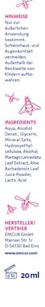 Insektenstichgel Soforthilfe, 20 ml EMCUR