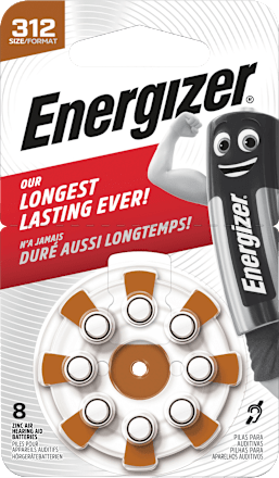 Batterien Hörgeräte 312, 8 St