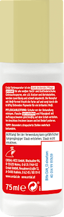 Schuhcreme Sneaker Farbreparatur Deckweiß, 75 ml Erdal