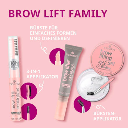 Augenbrauengel Brow Lifter Extreme 01 Transparent Glue, 9 ml