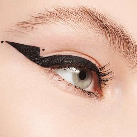 Eyeliner Tiny Tip Waterproof 01 Diep Zwart, 1,1 ml