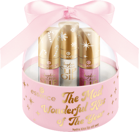 Geschenkset Lip Oil Xmas -The Most Wonderful Kiss Of The Year, 1 St essence