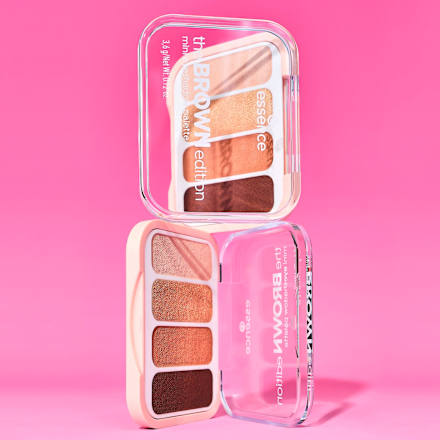 Lidschattenpalette Mini The Brown Edition, 3,6 g