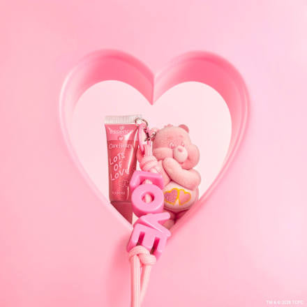 Lipgloss Care Bears Keychain 02 Lots Of Love, 9,5 ml