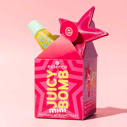 Lipgloss Mini Juicy Bomb Set 5tlg Holiday Happiness, 1 St