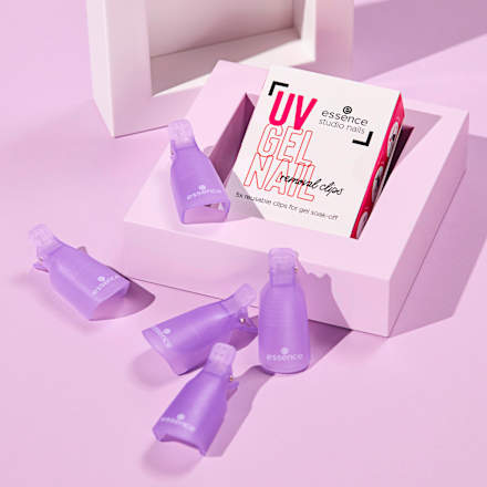 UV Nagellackentferner Clips Studio Nails UV Gel Nail 01 Hold Me Tight, 5 St essence