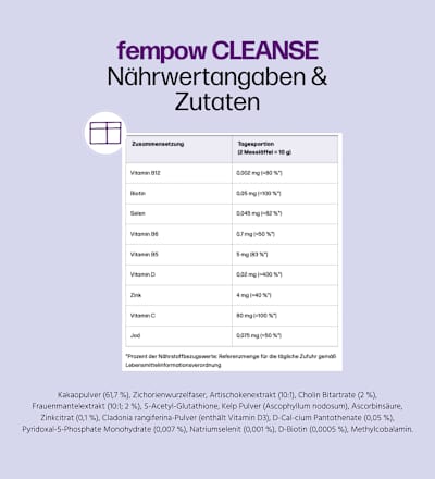 fempow Cleanse, 300 g fembites
