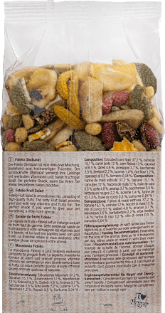 Snackfruitsalade voor knaagdieren, 200 g