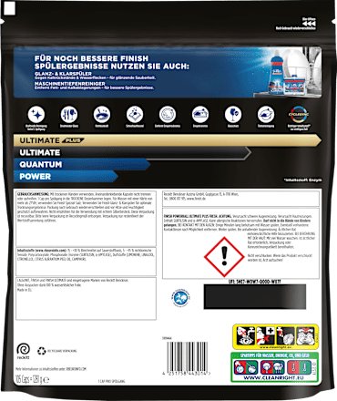 Spülmaschinen-Caps Ultimate Plus, 105 St