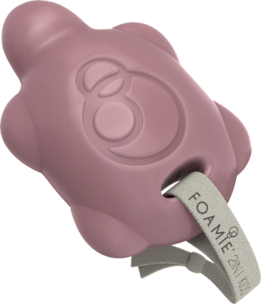 Festes Shampoo & Duschgel 2in1 lila, 80 g Foamie