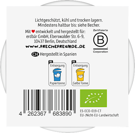 Porridge Bowl Banane, Erdbeere, Mango ab 3 Jahren (2x120 g), 240 g