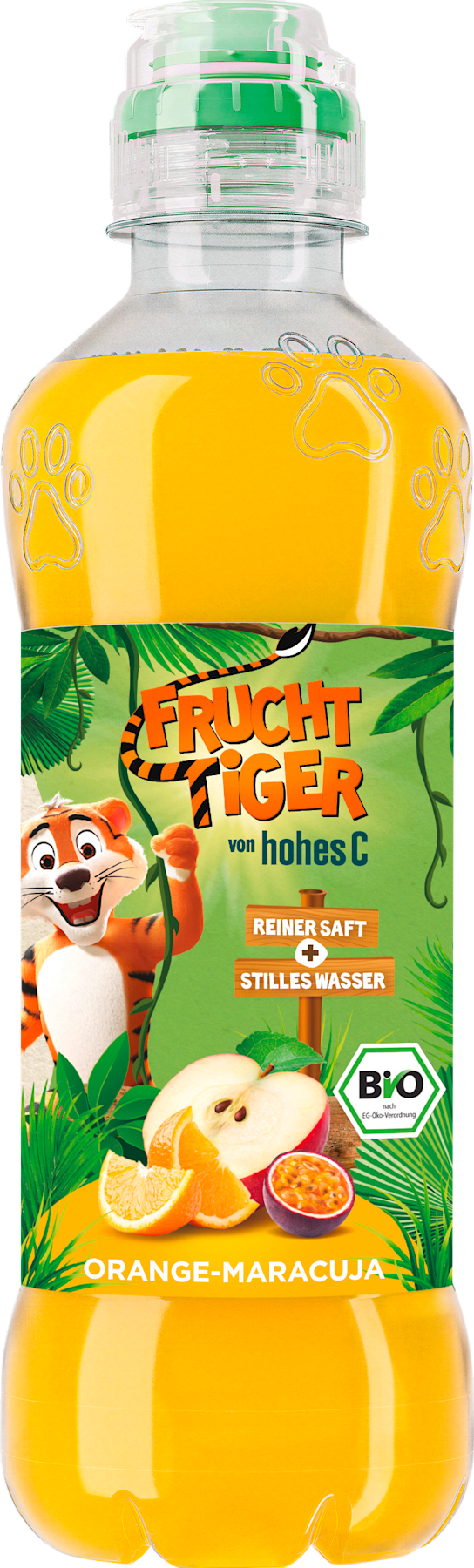 FruchtTiger Erfrischungsgetränk, Orange-Maracuja, 0,33 l EINWEG