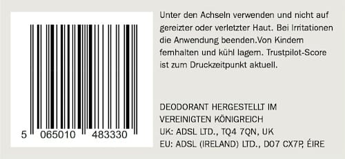 Deostick Coconut Milk + Nachfüllpack, 40 g