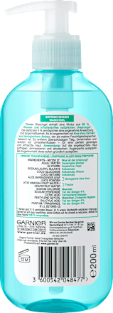Skin Active Verfrissende Wasgel, 200 ml