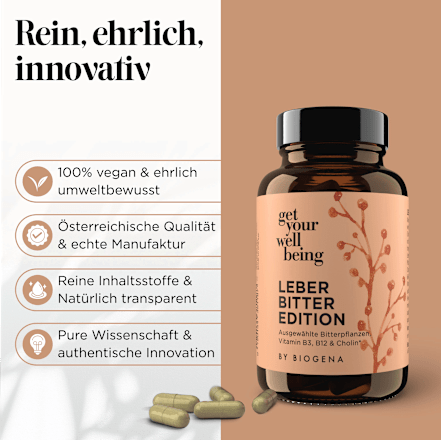 Leber Bitter Edition Kapseln 60 St, 27 g