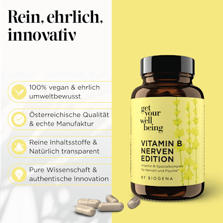 Vitamin B Nerven Edition Kapseln 60 St, 13 g