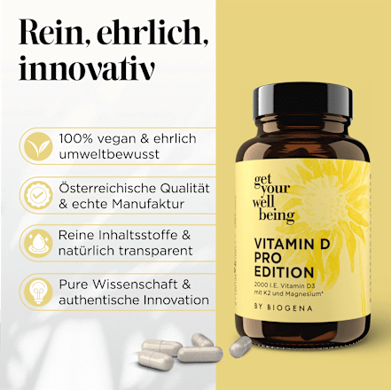 Vitamin D Pro Edition 2000 IE Kapseln 60 St, 15 g