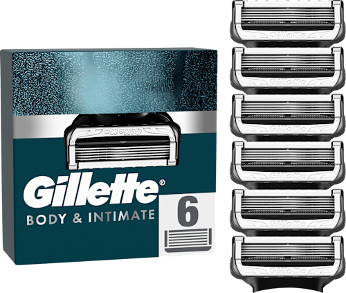 Rasierklingen, Intimate, 6 St Gillette INTIMATE