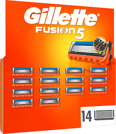 Rasierklingen, Fusion5, 14 St Gillette