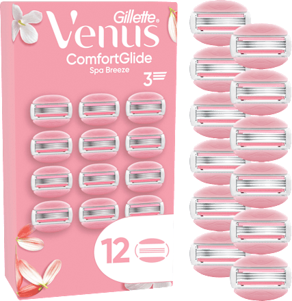 Rasierklingen, Comfortglide Spa Breeze, 12 St
