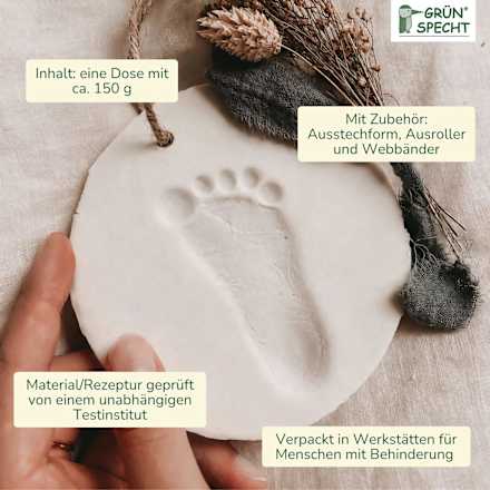 Baby-Abdruckset 1 Dose, 1 Set