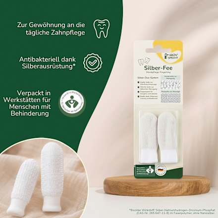 Mundpflege Fingerling Silber-Fee, 2 St