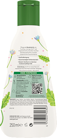 Kinder Shampoo, Spülung & Duschgel 3in1 Mandelmilch, 250 ml
