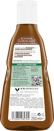 Shampoo Farbglanz Braun Faszination, 250 ml