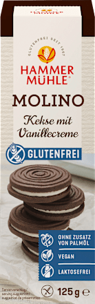 Molino Kakaokekse, glutenfrei, 125 g