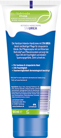 Handcrème 5% ureum, 90 ml