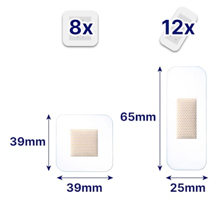 Pflaster Strips Aqua Protect wasserdicht, 20 St