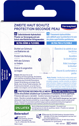 Pflaster Strips Zweite Haut, 6 St