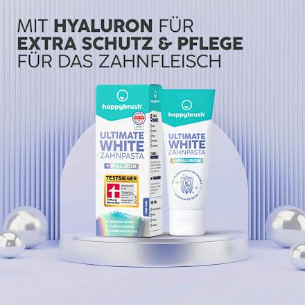 Zahnpasta Ultimate White + Hyaluron, 75 ml