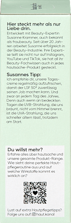 Gesichtscreme hautverfeinernd LSF 50+, 50 ml