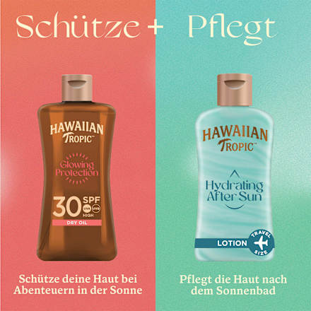Sonnenöl glowing protection LSF 30, Reisegröße, 100 ml