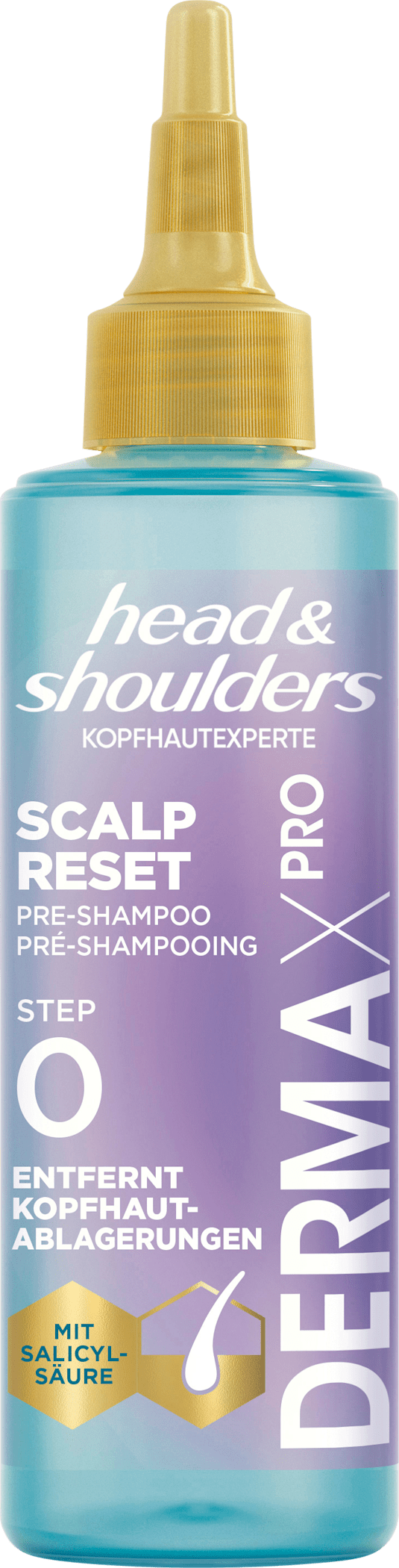 head&shoulders Pré-shampooing Derma x Pro Scalp Reset, 195 ml
