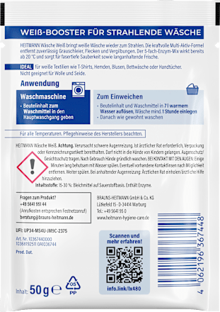 Wäscheweiss, 50 g
