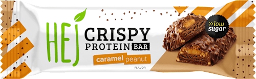 Proteinriegel Crispy Caramel Peanut Geschmack, 45 g - Duitse Drogist Haus