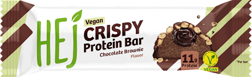 Proteinriegel Crispy Double Chocolate, vegan, 45 g